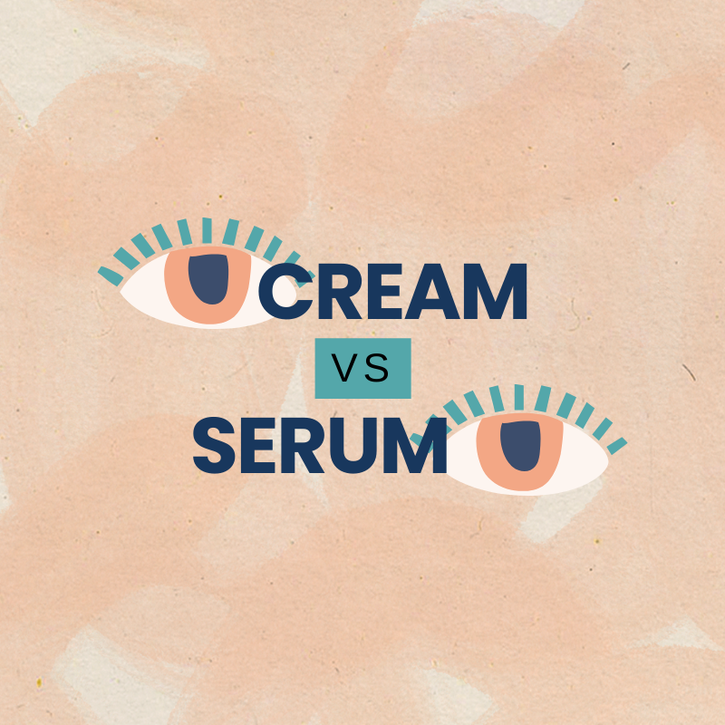 Eye Serum vs Eye Cream - AMINU
