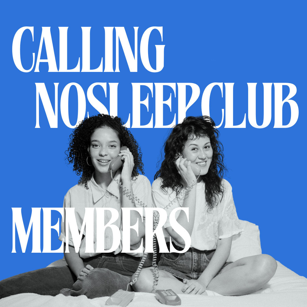 Welcome to the #NoSleepClub - AMINU