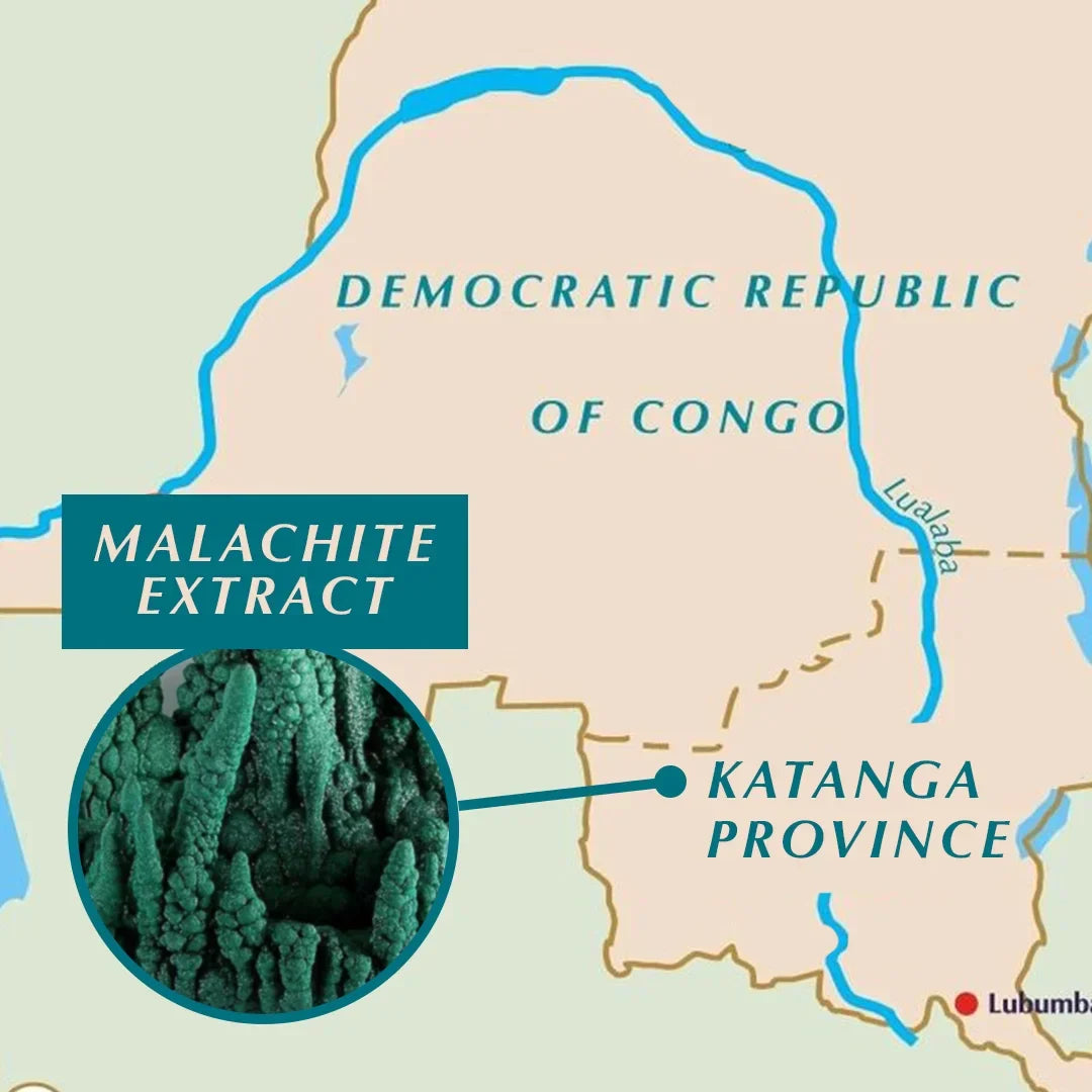 African Malachite: An Antioxidant for Dull, Tired Skin