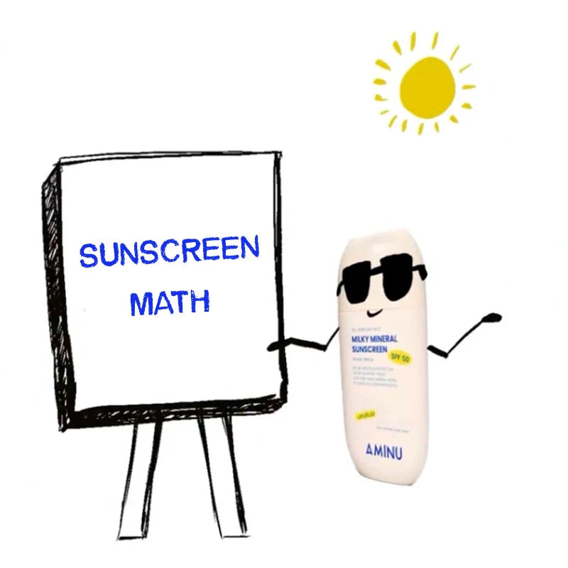 Sunscreen Math and Alphabet Soup