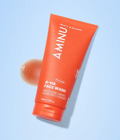Morning Routine: AHA Face Wash