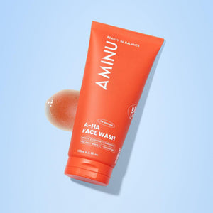 Morning Routine: AHA Face Wash