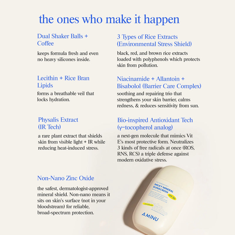 Milky Mineral Sunscreen