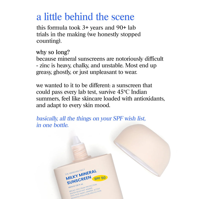 Milky Mineral Sunscreen