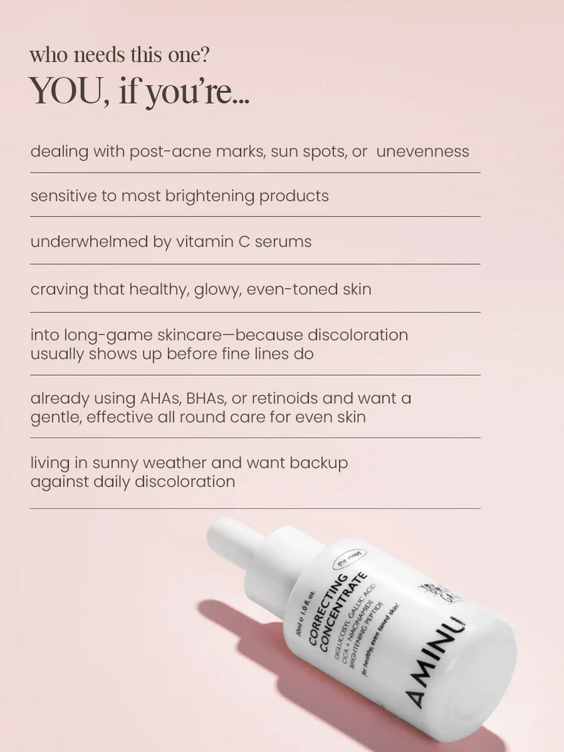 Correcting Concentrate