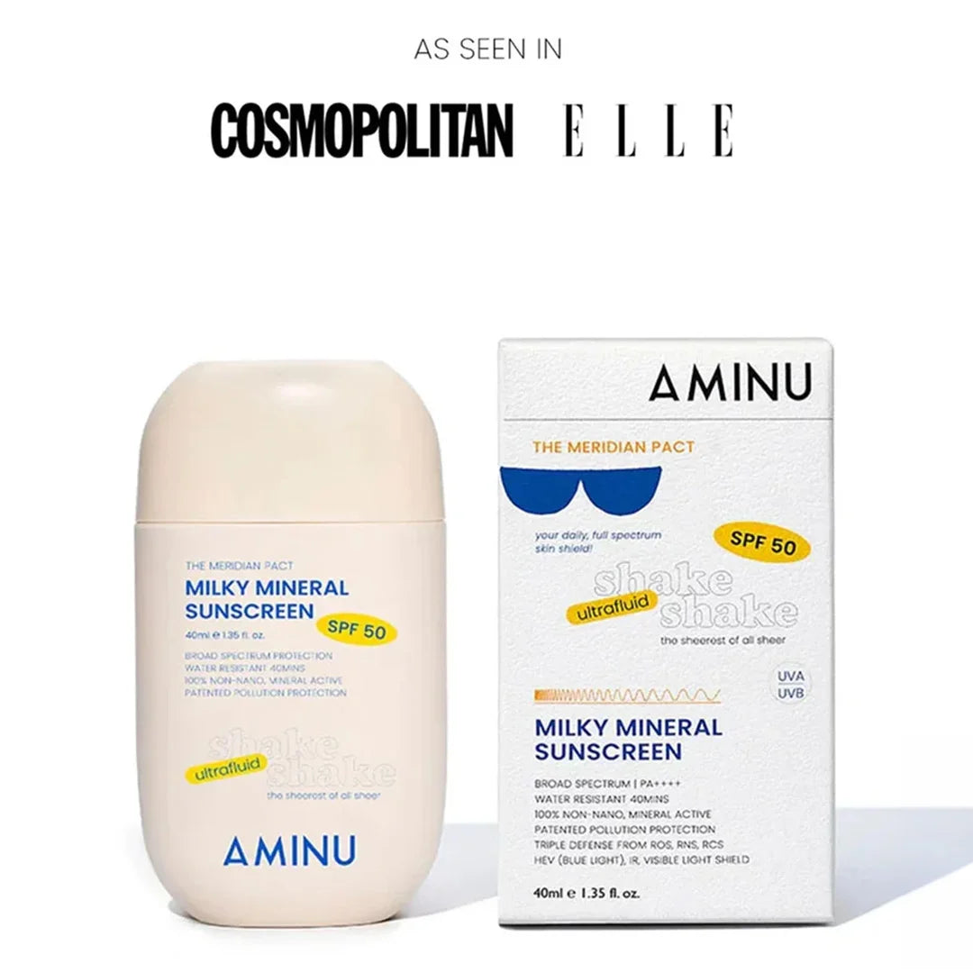 Milky Mineral Sunscreen – AMINU