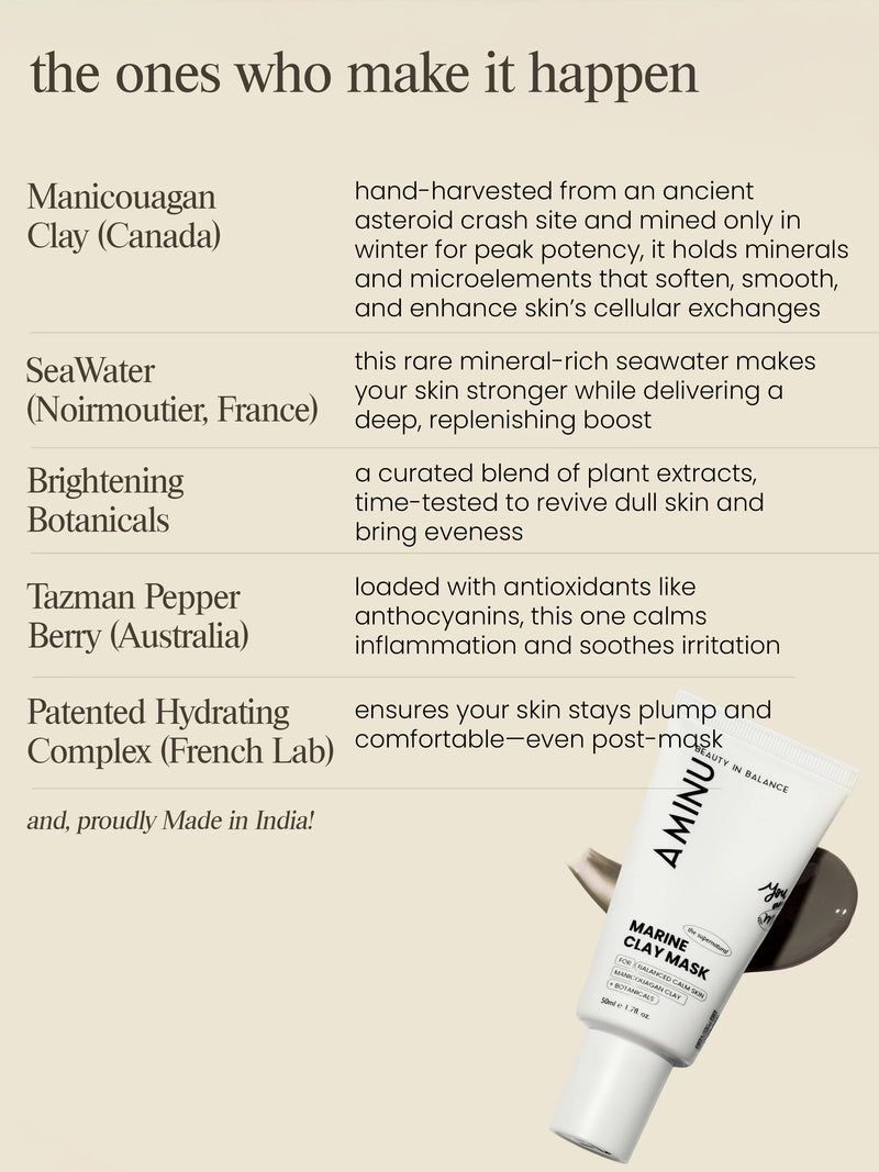 Marine Clay Mask