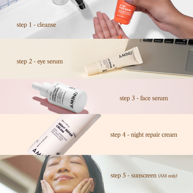 Night Repair Cream - AMINU