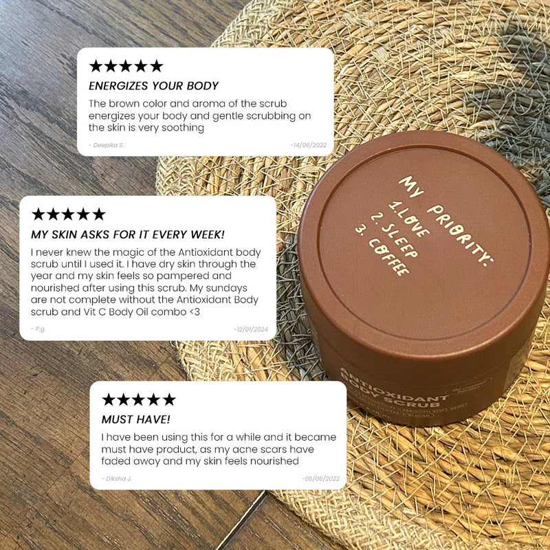 Antioxidant Body Scrub