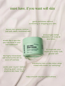 Sea Salt Body Scrub