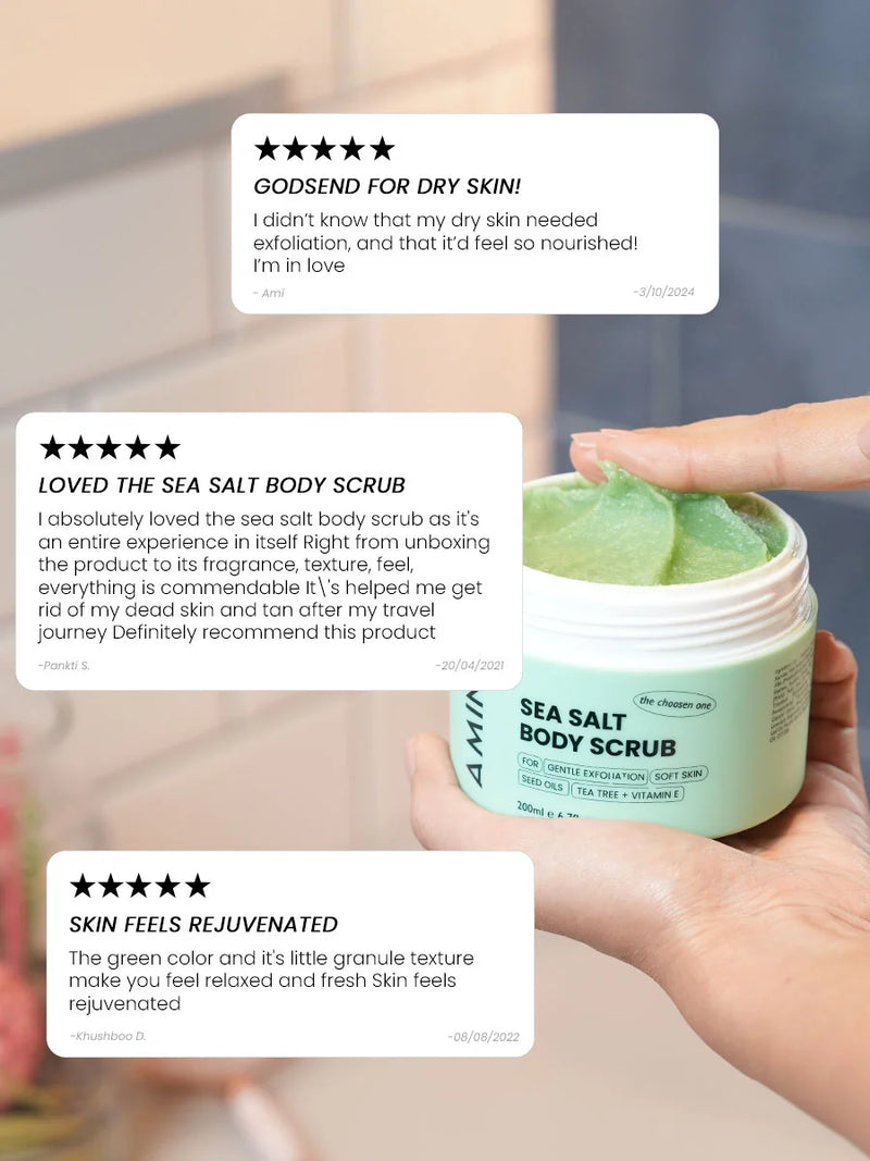 Sea Salt Body Scrub