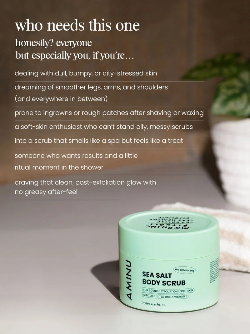 Sea Salt Body Scrub