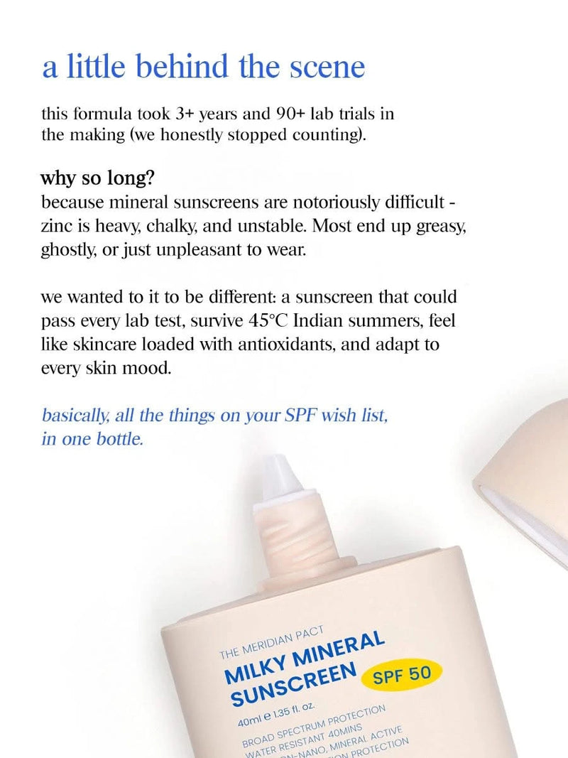 Milky Mineral Sunscreen