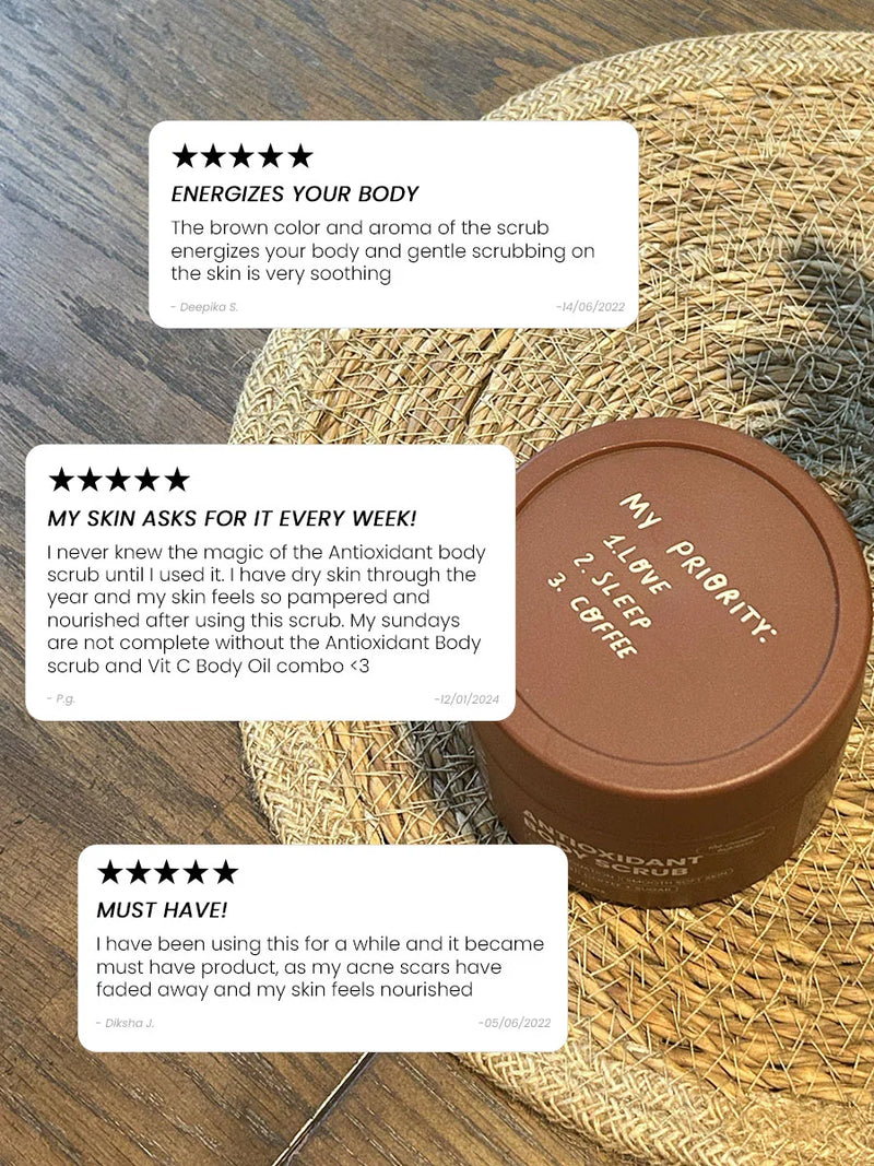 Antioxidant Body Scrub