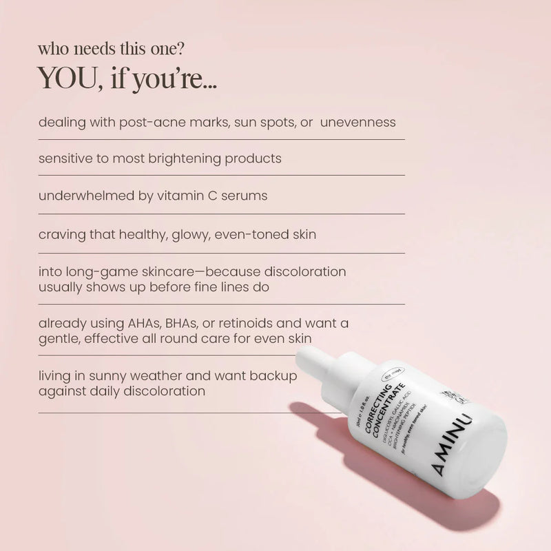 Correcting Concentrate