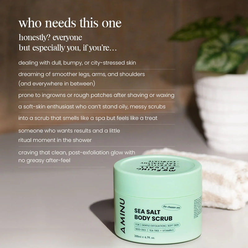 Sea Salt Body Scrub